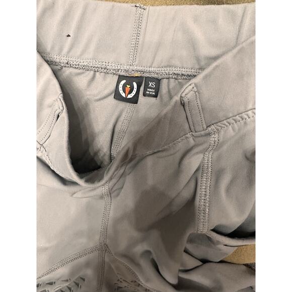 Kerrits Ice Fil Full Seat Tech Tights Women XS Equestrian Riding Pants Breeches - Picture 8 of 16